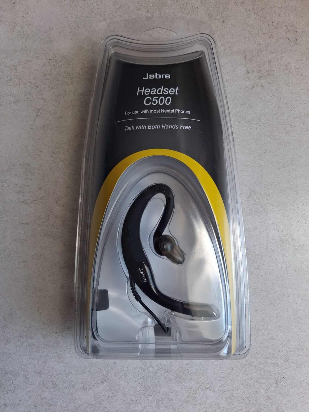 Jabra C500 Headset Nextel 2.5mm Hands Free Earphone Microphone New Sealed